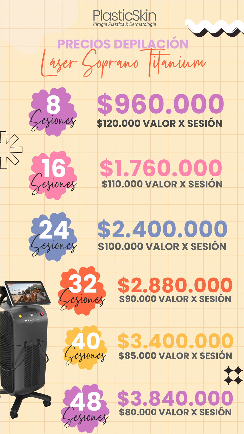 Promoción para 24 sesiones